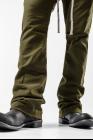 A.F.Artefact Moleskin Cotton Stacked Bootcut Trousers