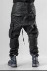 11 By BBS Coated Loose Cargo Trousers