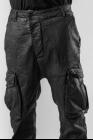 11 By BBS Coated Loose Cargo Trousers