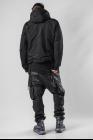 11 By BBS Coated Loose Cargo Trousers