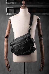 JULIUS_7 Leather Shoulder Cargo Bag