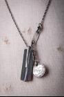 WERKSTATT Munchen M3875 necklace tags+coin