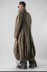 Chia_Hung Su Dyed Padded Drawstring Long Coat