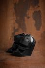 Cinzia Araia Leather Wedge Heels
