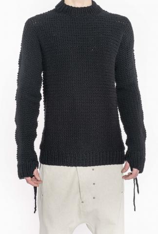 Boris Bidjan Saberi KN7. THICK Knitted Sweater