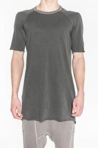 Boris Bidjan Saberi TS2.1 Raglan Sleeve  Elongated Short Sleeve T-Shirt