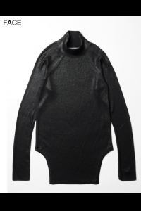 JULIUS_7 High-neck Elongated Sweater (copy)