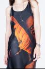 Barbara Bologna Printed Silk Asymmetric Dress