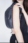 Barbara Bologna Elasticated Strap Leather Belt Bag