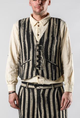 A Tentative Atelier Morgan Sitches Patch Jacquard Tailored Waistcoat