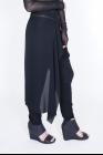 Isabel Benenato Silk Trousers With Detachable Panel