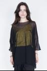 Isabel Benenato Loose Fit Sheer T-shirt