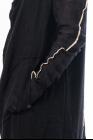 Nostrasantissima 94UJJ31 knitted hooded cape w/contrast stitching