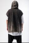 Nostrasantissima Speckled Oversized Hoodie with Detachable Sleeves