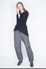 Un-Namable Knee Pleat Straight Cut Low-crotch Trousers