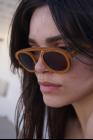 MA+ Leather Sunglasses