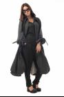 Alessandra Marchi Oversized Belted Raincoat with Back Vent