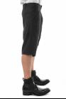 Leon Emanuel Blanck DIS-DC SP-01-LN Anfractuous Distortion Drop Crotch Shorts
