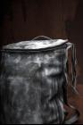 Nutsa Modebadze Painted Full Grain Calf leather bucket Backpack
