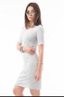 Leon Emanuel Blanck DIS-WSD-01 Anfractuous Distortion Short Sleeve Dress