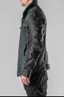 Boris Bidjan Saberi TEJANA1 Horse Leather Sleeves Denim Jacket