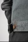 Boris Bidjan Saberi TEJANA1 Horse Leather Sleeves Denim Jacket