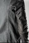 Boris Bidjan Saberi TEJANA1 Horse Leather Sleeves Denim Jacket