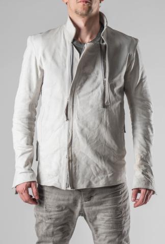 Boris Bidjan Saberi J5 1.5 Zipper Natural Kangaroo Leather Jacket