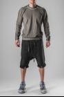 Boris Bidjan Saberi P16 Metal Clasp Vinyl Coated Jeans Shorts