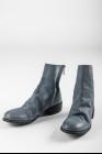 GUIDI 796 CO11T Baby Calf Full Grain Leather Back Zip Boots