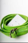 GUIDI BLT0 Apple Green Belt