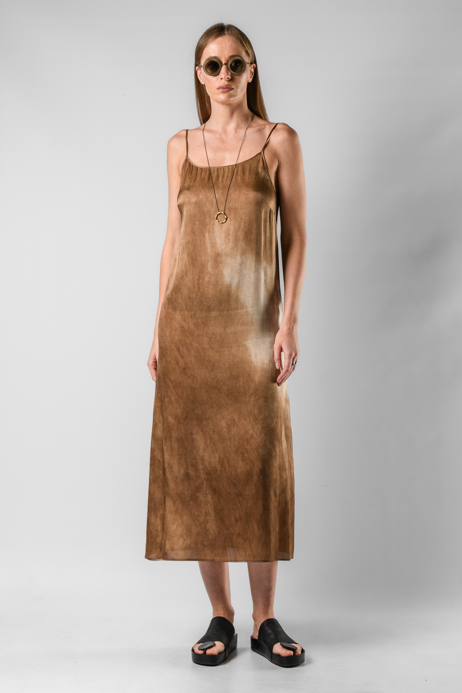 ワンピース UMA WANG SS25 ANAYA DRESS (UW5081 UW240) UMA WANG - Women Anaya Dress – Atelier New York