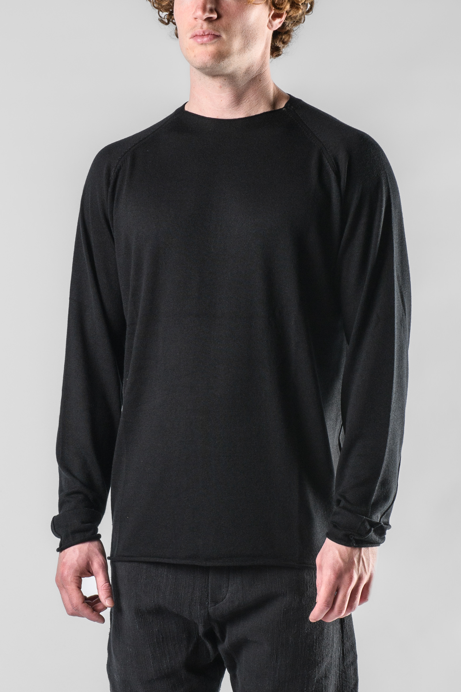 DEVOA Cashmere/Silk Knit Sweater | Elixirgallery
