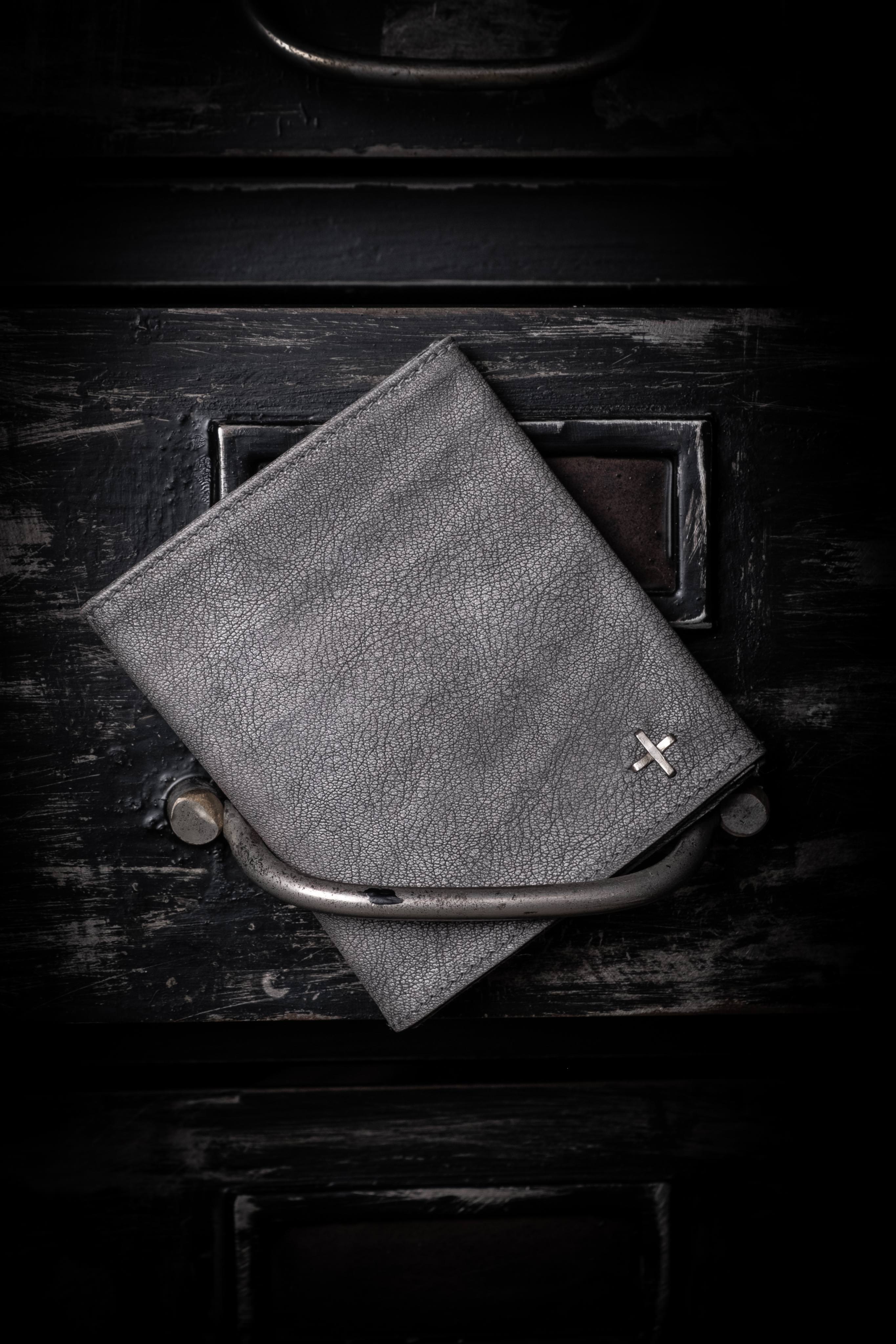 MA+ WS93 Full Grain Cow Leather One Piece Wallet | Elixirgallery