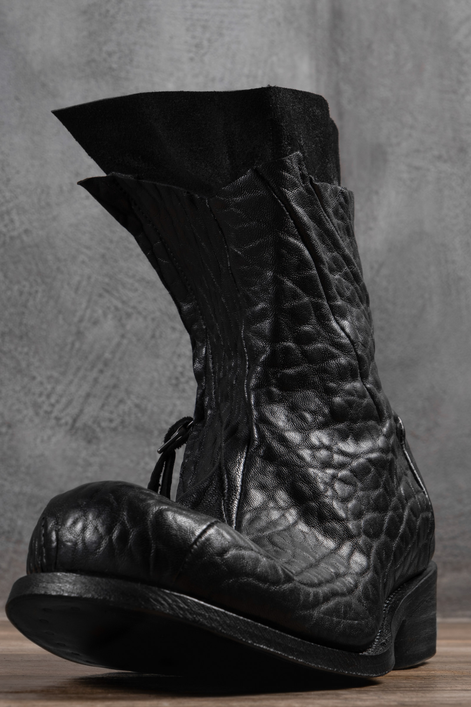 Leon Emanuel Blanck Tempered Lamb Zipped Ankle Boots in color