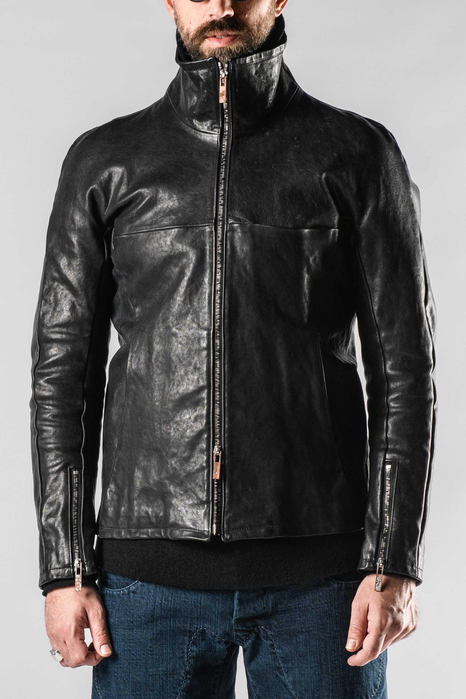 IERIB High Neck Vintage Hardware Japanese Soft Horse Leather