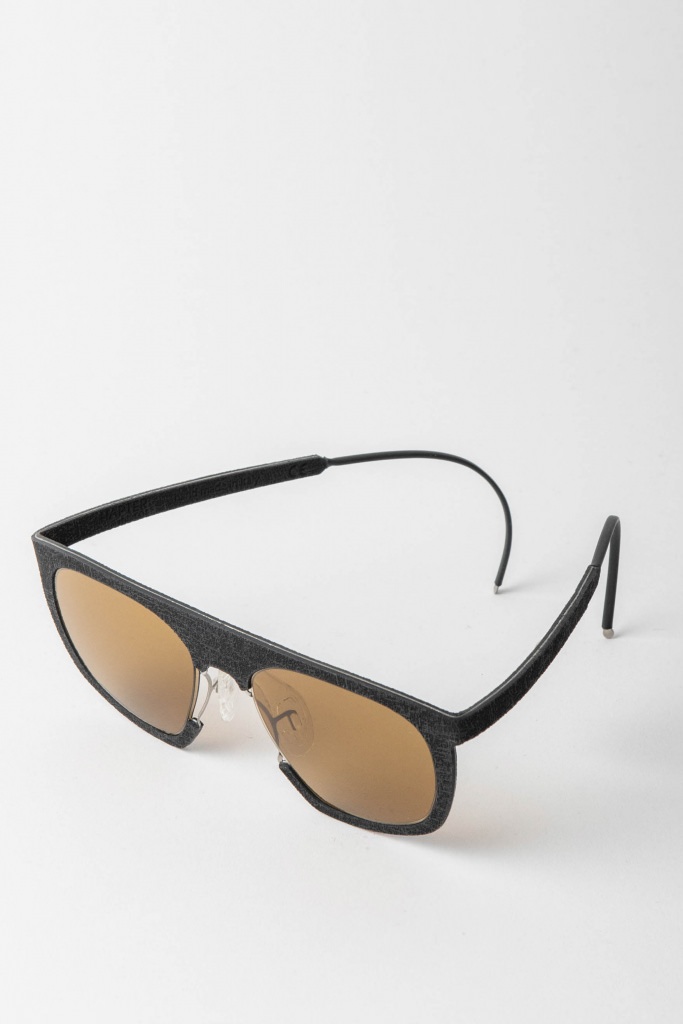 Hapter H01M 51-18 Unibody Steel & Rubber Sunglasses | Elixirgallery