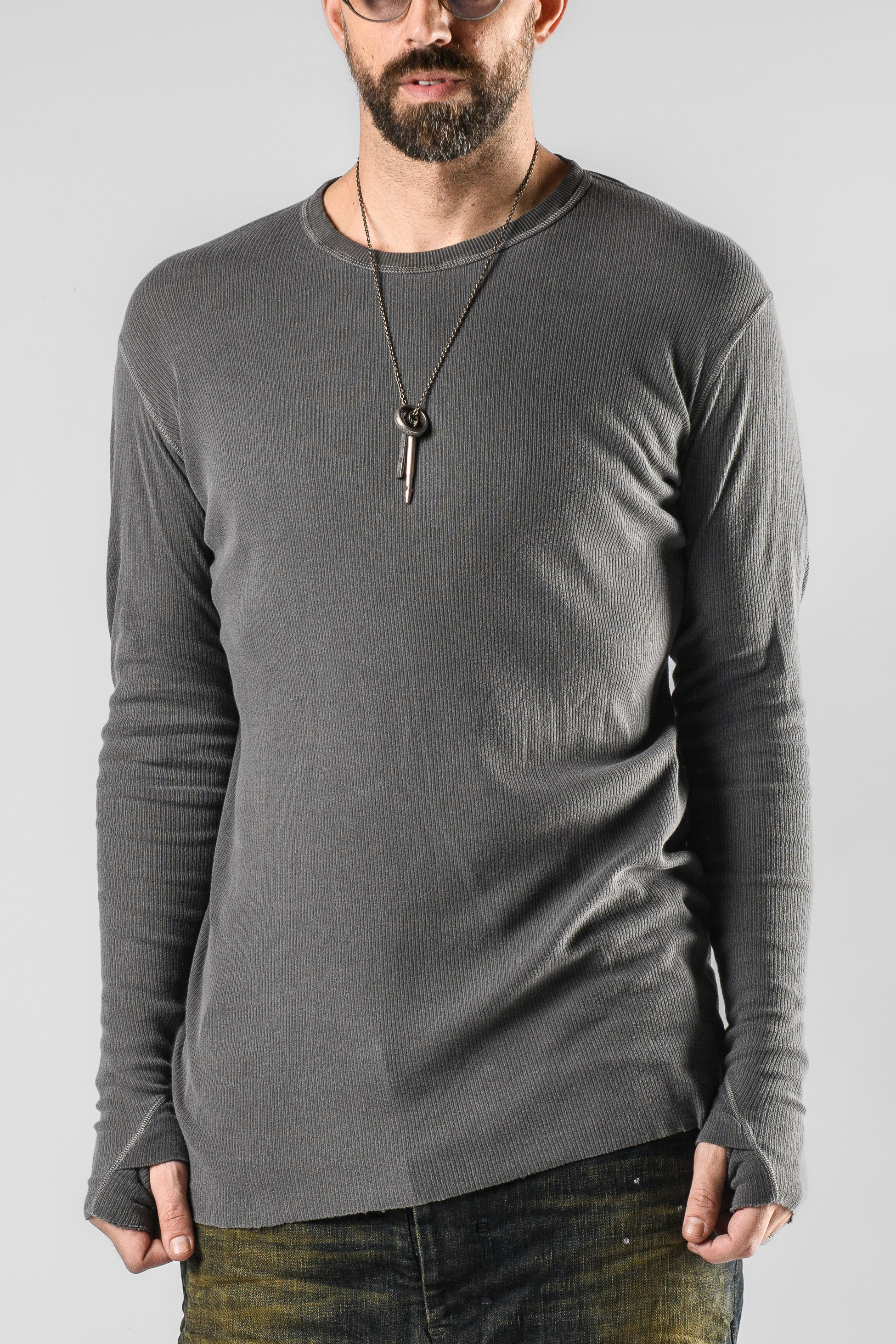 RIB LONGSLEEVE T-SHIRT（Tシャツ／カットソー）｜L'Appartement