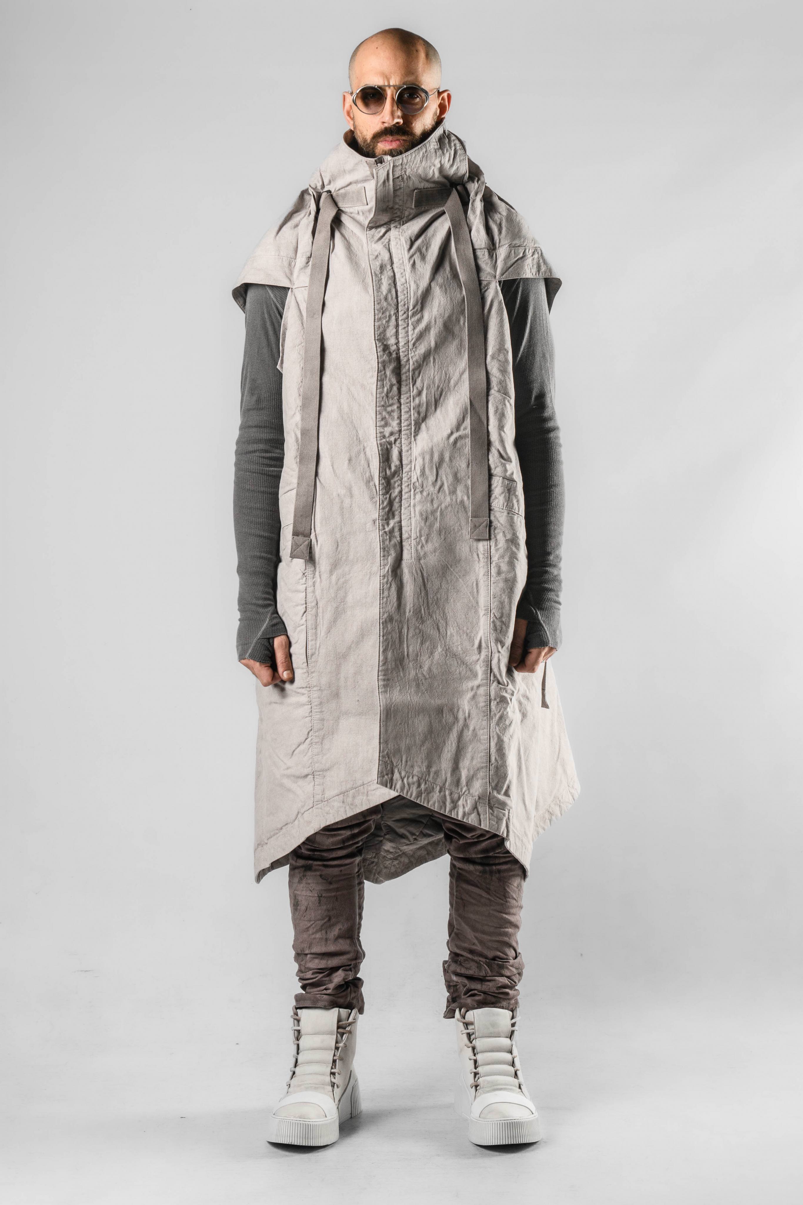 Boris Bidjan Saberi PADDED CAPE1 Padded Cape | Elixirgallery