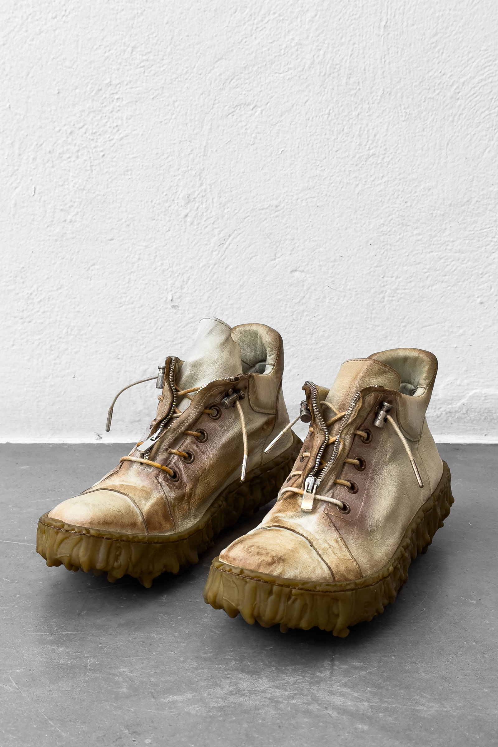 Culture of Brave Melt Paracord Low-top Zipped Sneakers | Elixirgallery