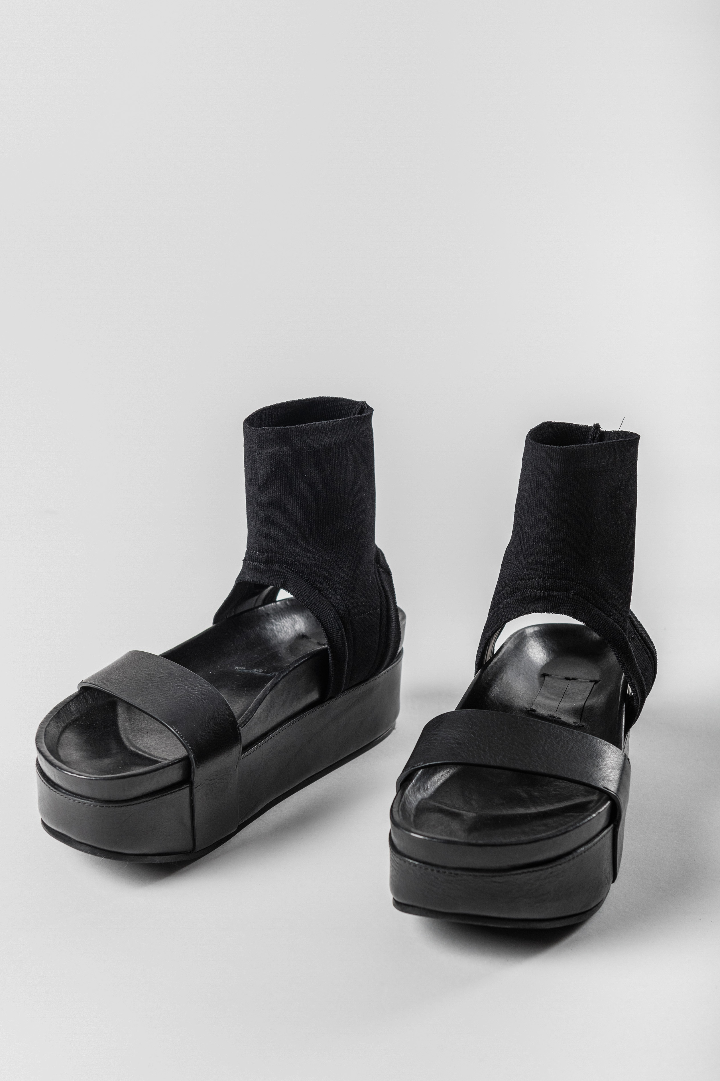 Isabel Benenato Platform Sock Sandals | Elixirgallery