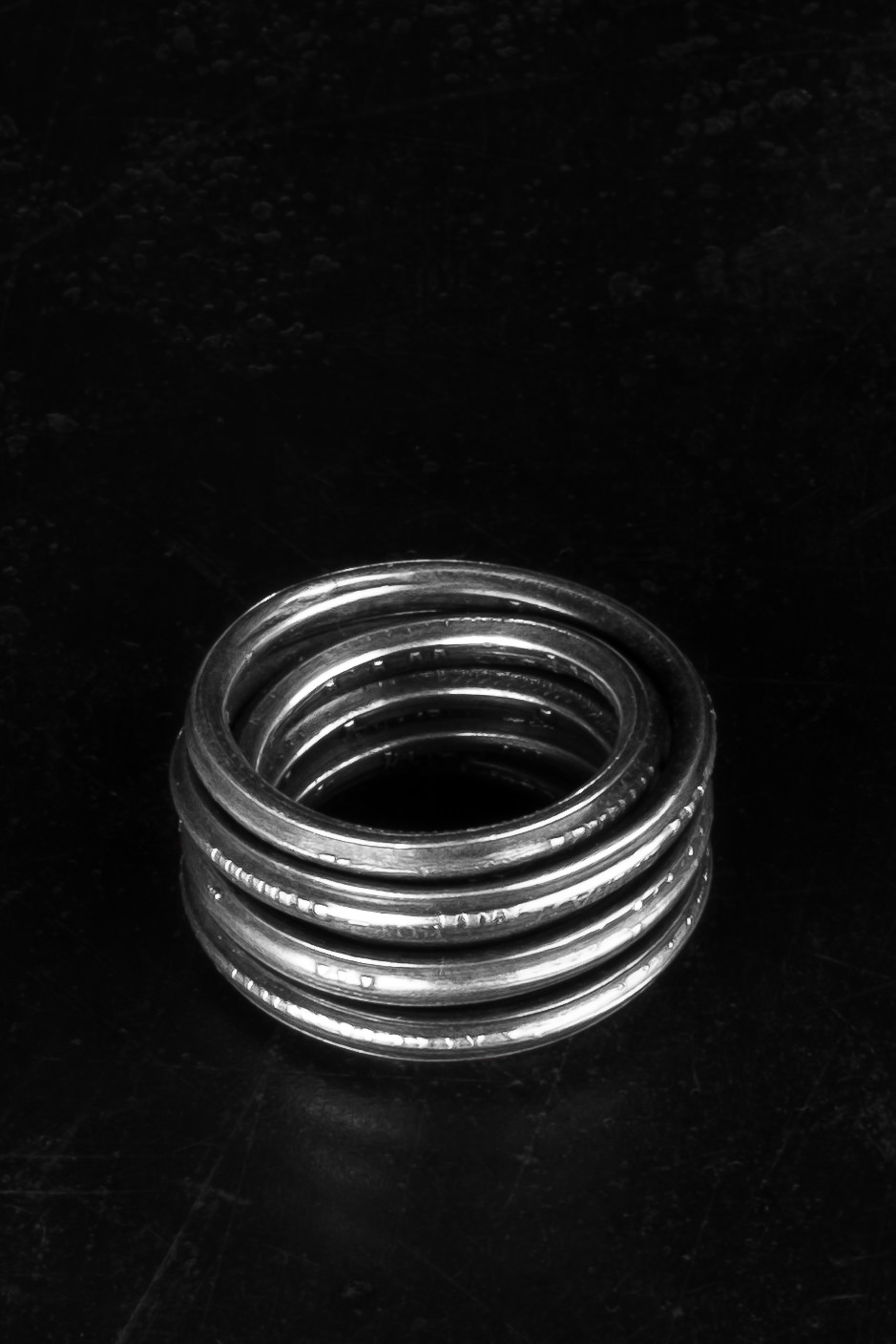 WERKSTATT:MÜNCHEN Ring Wound Track | Silver | FARFETCH JO