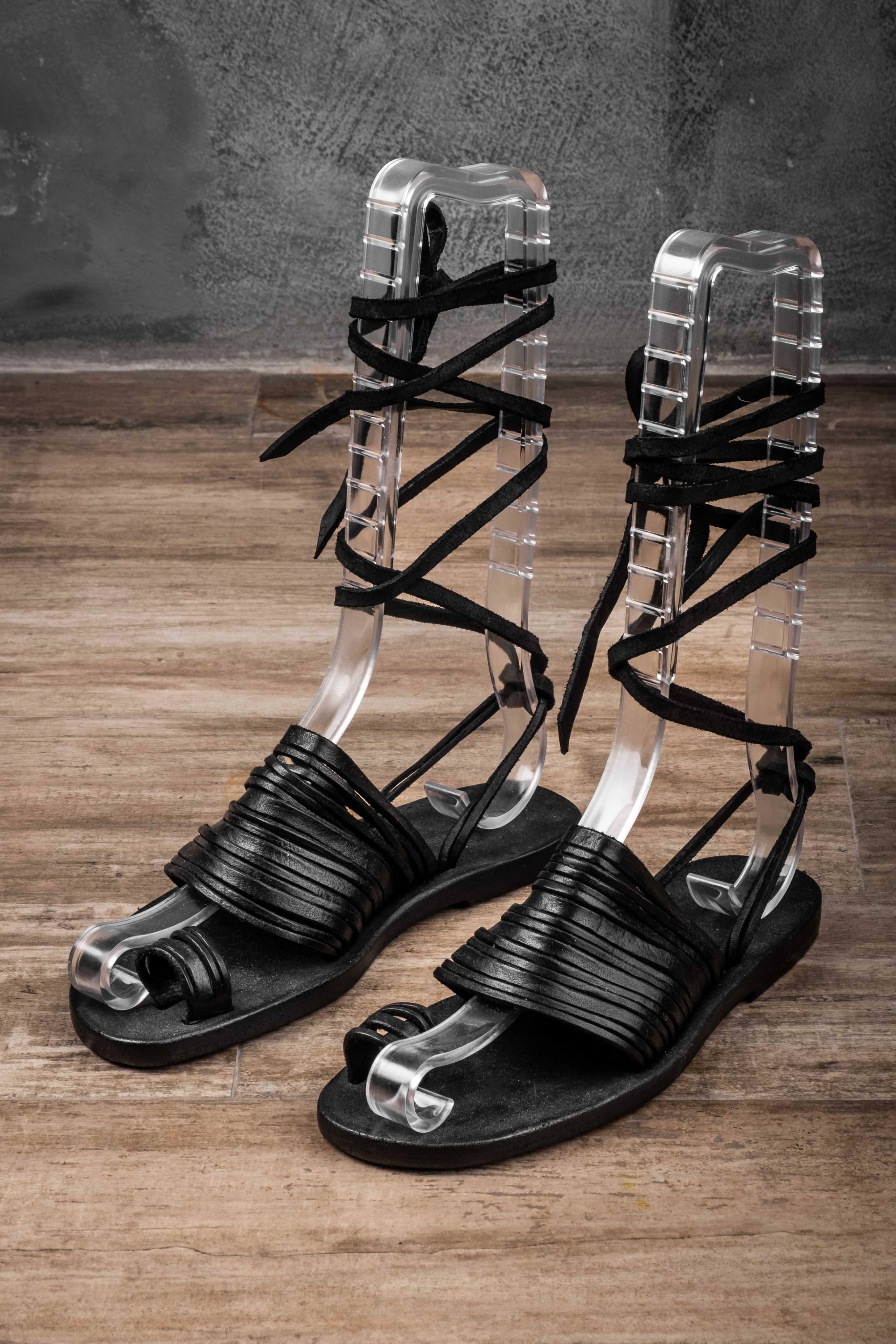 Dimissianos & Miller Daktylo Strappy Sandals | Elixirgallery