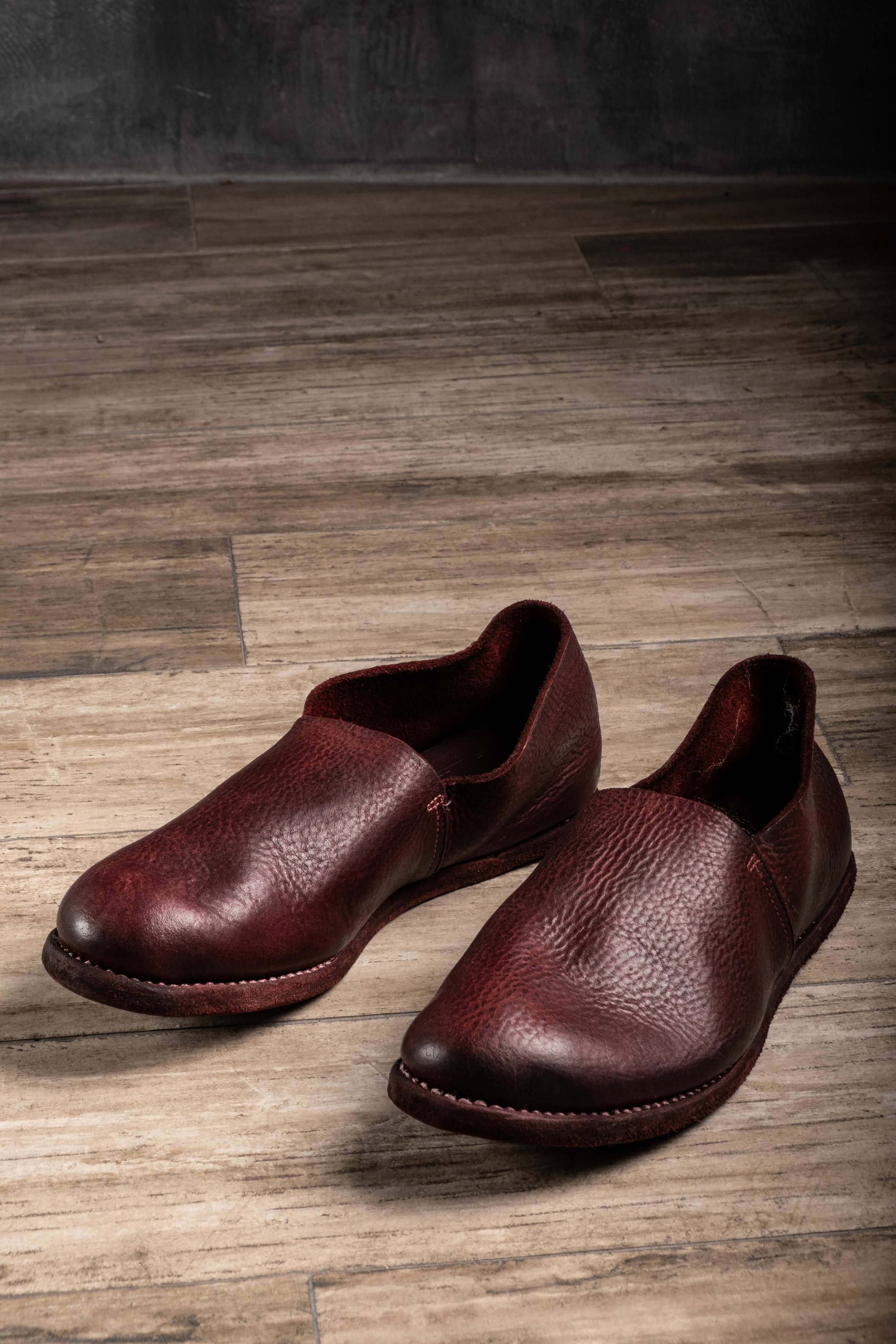 グイディ GUIDI Classic Derby Shoes Laced Up Single Sole