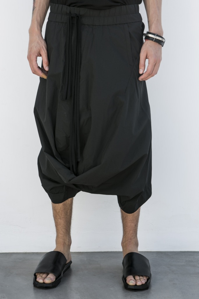 JULIUS[ユリウス] / GORDINI Shirring Crotch Pants