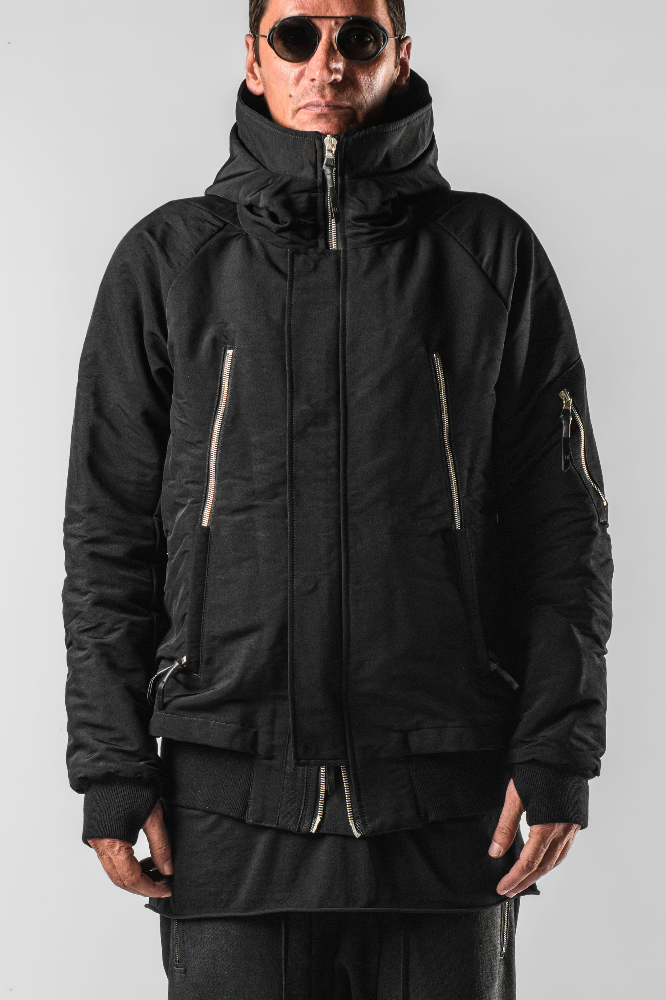 11 By BBS J17 Primaloft Padded Short Parka Jacket